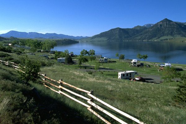 Hauser Lake — Montana fly fishing